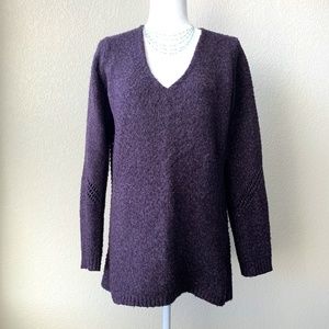 Tunic V Neck Sweater